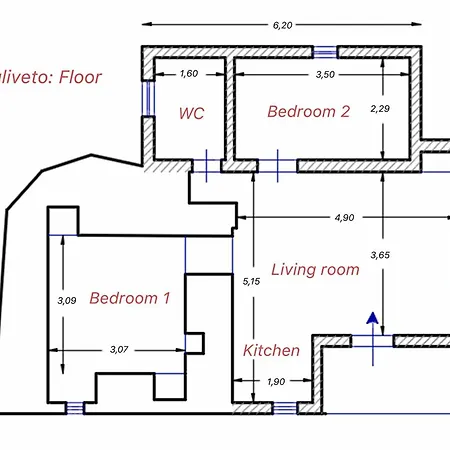 Holiday home Casa Giuliveto - Charmantes Mit Privatpool In Olivenhain